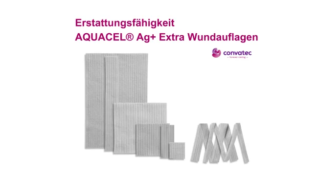 Erstattung antimikrobieller Wundauflagen AQUACEL Ag+ Extra 