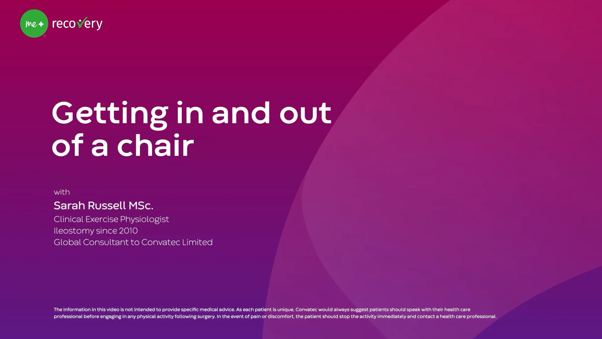 A video about Stoma-Friendly Chair Entry and Exit Techniques to Reduce Pressure and Hernia Risk.