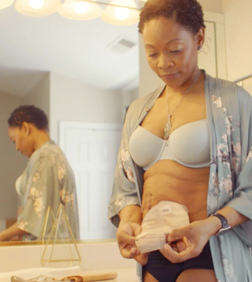 Homem com acessório