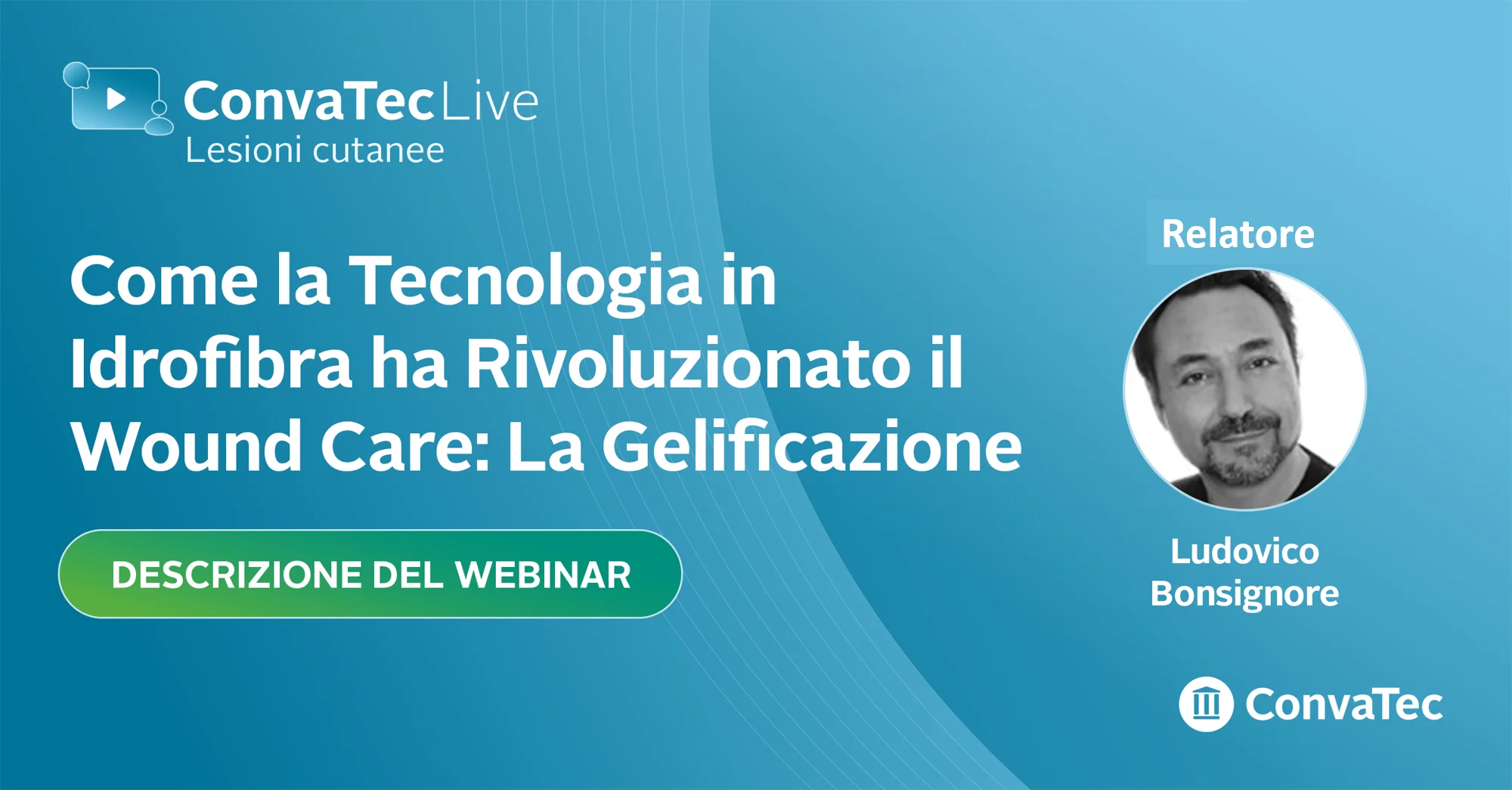 Faccia di un uomo su uno sfondo blu