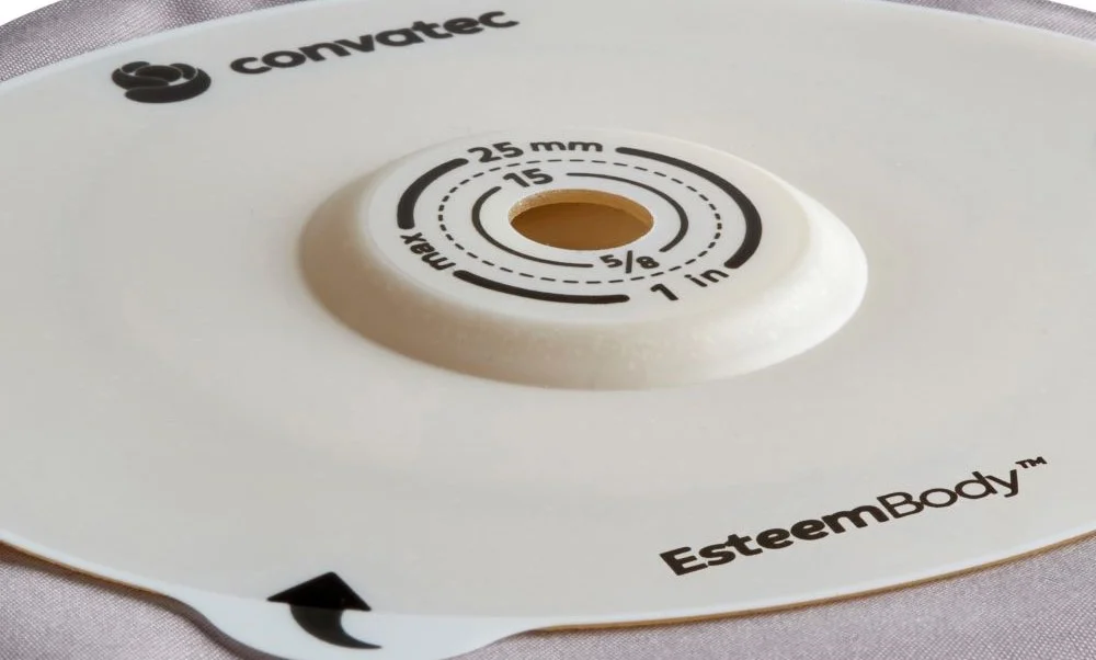 konvexní stomická pomůcka