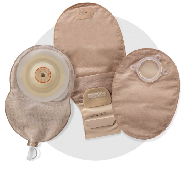 an ostomy pouch